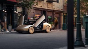 Autonomní taxi Tesla Cybercab