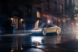 Autonomní taxi Tesla Cybercab