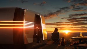 Autonomní vozidlo Tesla Robovan