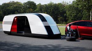 Autonomní vozidlo Tesla Robovan
