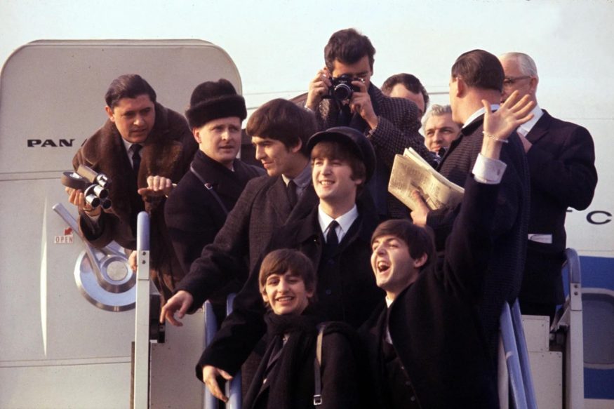 Snímek z dokumentu Beatles 64 z Disney+