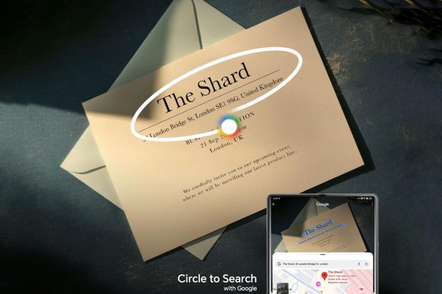Circle to Search na telefonu Honor