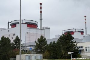 Dva bloky jaderných reaktorů v Temelíně