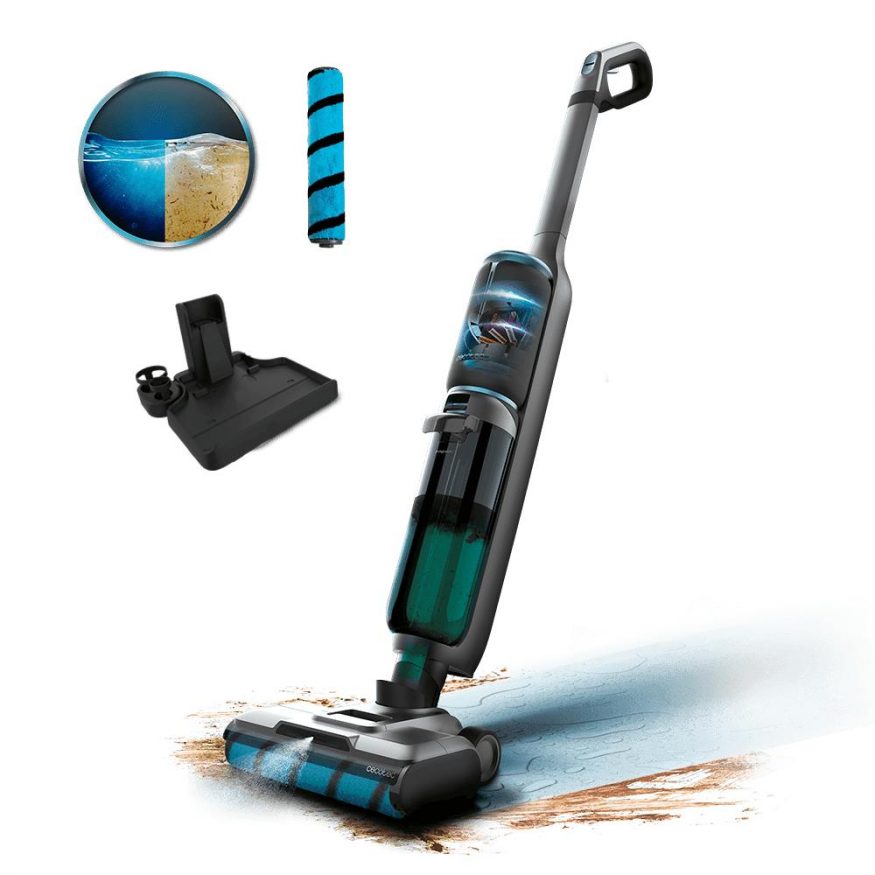 Vysavač a mop Cecotec FreeGo Wash Vacuum Spray na propagačním snímku