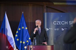 Prezident České republiky Petr Pavel zahajuje letošní ročník konference Czech Space Week