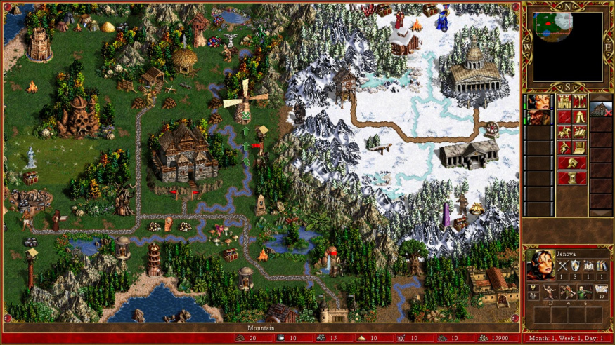 Hra Heroes of Might and Magic III