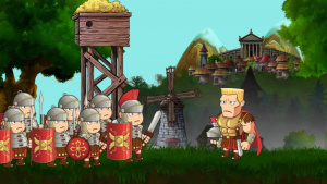 Screenshot ze hry Last Roman Village