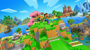 Screenshot ze hry Minecraft
