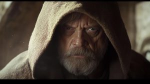 Luke Skywalker z univerza Star Wars podle umělé inteligence (ilustrační obrázek)