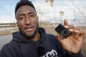 Populární technologický YouTuber Marques Brownlee, aka MKBHD