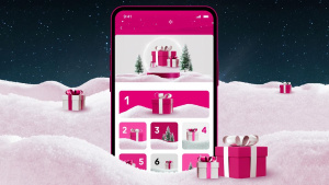 Adventní kalendář v aplikaci Můj T-Mobile