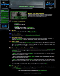 Služba Battle.net v roce 1999