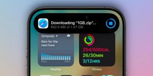 Živá aktivita Safari v systému iOS 18.2