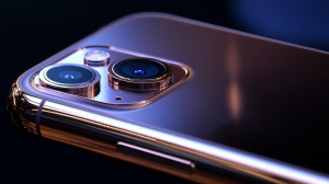 Chytrý telefon Apple iPhone podle umělé inteligence (ilustrační obrázek)