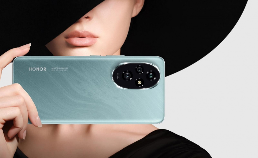 Smartphone Honor 200 na oficiálním snímku
