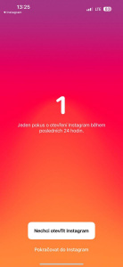 Aplikace one sec