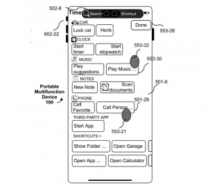 Patent Applu týkající se programovatelných tlačítek
