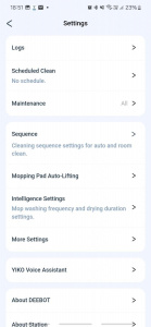 Screenshot 20241214 185107 Ecovacs Home
