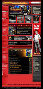 Podoba herního webu GameSpot v roce 2003