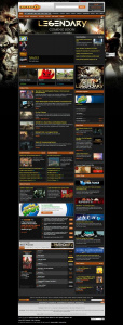 Podoba herního webu GameSpot v roce 2008