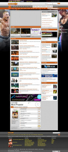 Podoba herního webu GameSpot v roce 2010