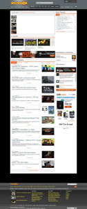 Podoba herního webu GameSpot v roce 2011