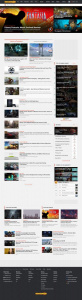 Podoba herního webu GameSpot v roce 2014
