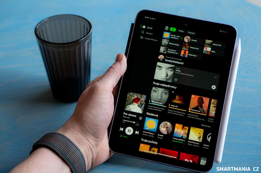 Ipad Mini 7 a Spotify