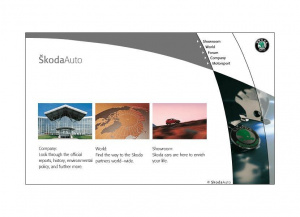 Web automobilky Škoda Auto v roce 1999