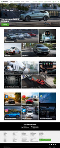 Web automobilky Škoda Auto v roce 2020