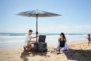 Slunečník Anker Solix Solar Beach Umbrella