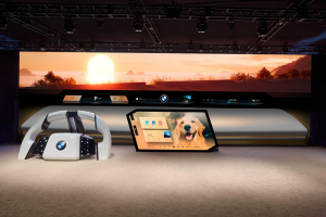 BMW iDrive na veletrhu CES v Las Vegas