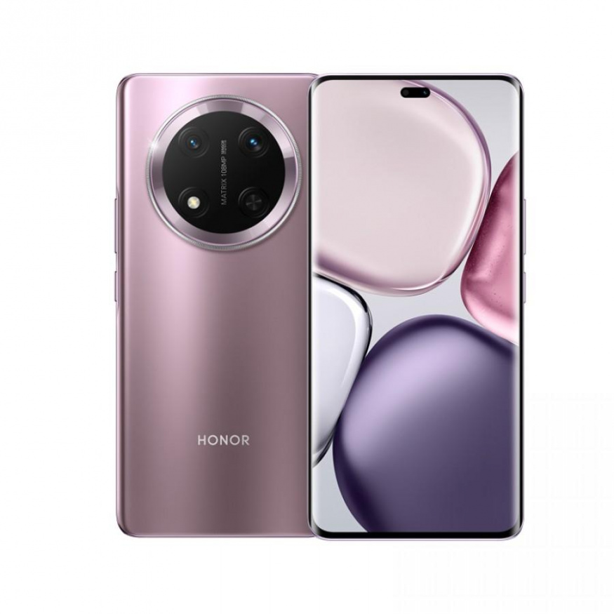 Honor Magic 7 Lite ve fialové barvě