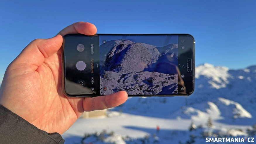 Honor Magic 7 Pro a aplikace fotoaparát