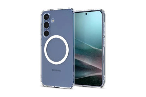 Smartphone Samsung Galaxy S25 v modré barvě