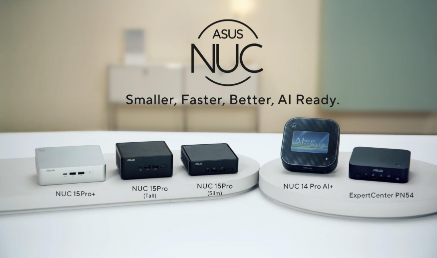 Počítače Asus NUC