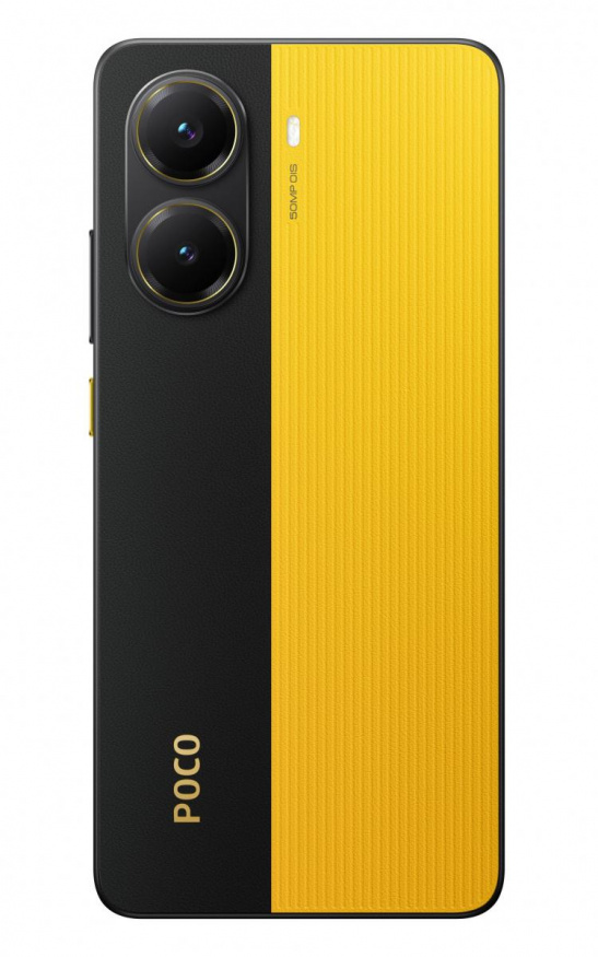 Poco X7 Pro Yellow Back