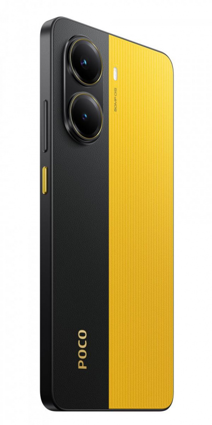 Poco X7 Pro Yellow Backright45