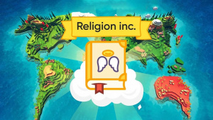 Snímek ze hry Religion Inc.