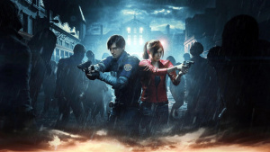 Hlavní postavy Jill a Leon v remaku Resident Evil 2