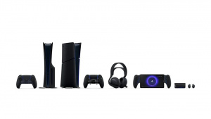 Příslušenství k Sony PlayStation 5 v černé barvě