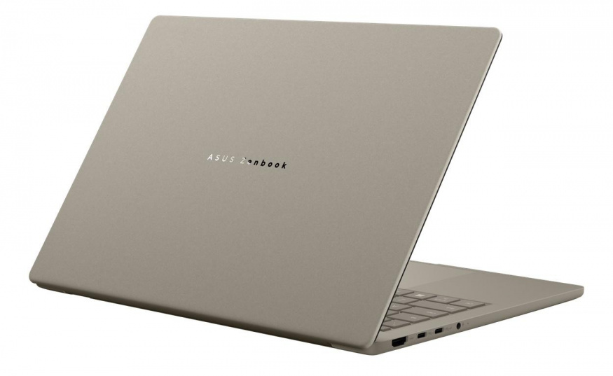 Počítač Asus Zenbook A14 na tiskovém snímku