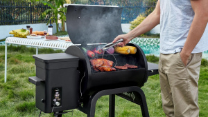 Chytrý gril Zelos 450 v akci