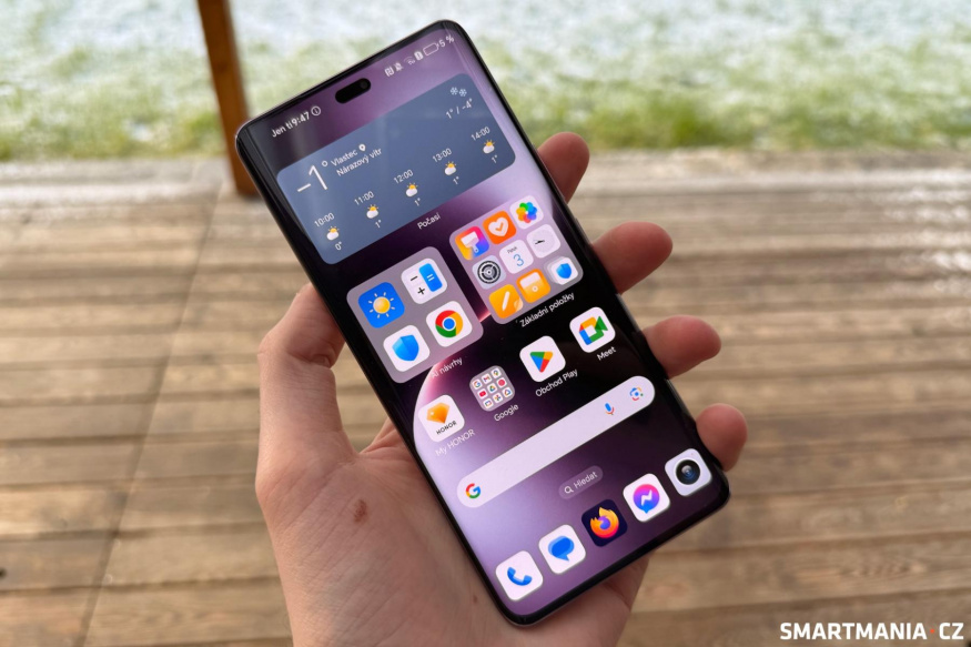 Honor Magic 7 Lite zepředu