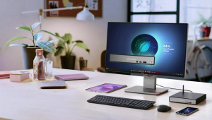 Lenovo Thinkcentre Neo 50q Qc na stole