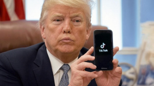 Donald Trump a aplikace TikTok