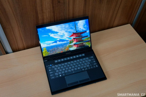 Asus Zenbook Duo a režim virtuální klávesnice