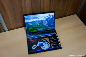 Asus Zenbook Duo aktivace druhého displeje