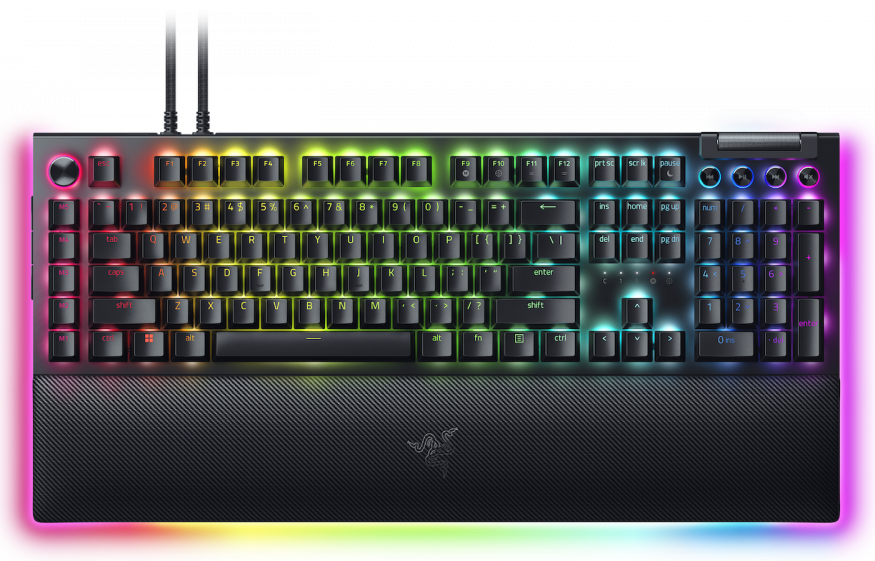 Razer BlackWidow V4 Pro na oficiálním snímku Razer BlackWidow V4 Pro na oficiálním snímku