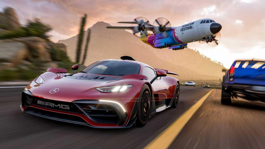 Screenshot ze hry Forza Horizon 5 Screenshot ze hry Forza Horizon 5